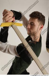 KEETA MOVING POSE WITH SWORD